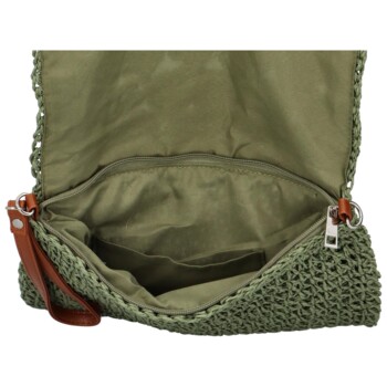 Dámská crossbody kabelka zelená - Firenze Patty