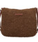 Dámská crossbody kabelka coffee - Firenze Harper