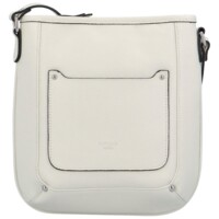 Dámská kožená crossbody bílá - Katana Biwelda
