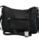 Dámská kožená crossbody černá - Katana Helinna