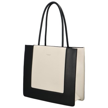 Dámská kabelka přes rameno černo béžová - DIANA & CO Noilen