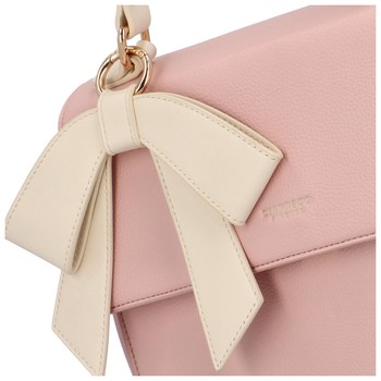 Dámská kabelka do ruky růžová - DIANA & CO MeiTei