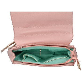 Dámská kabelka do ruky růžová - DIANA & CO MeiTei