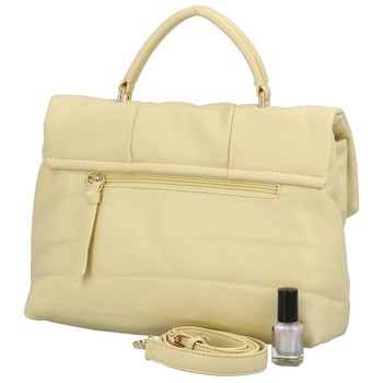 Dámská kabelka do ruky světle žlutá - DIANA & CO Noreply