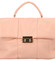 Dámská kabelka do ruky broskvově růžová - DIANA & CO Noreply