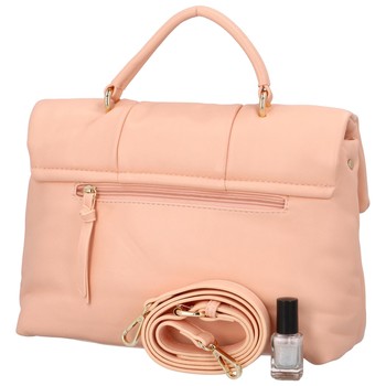 Dámská kabelka do ruky broskvově růžová - DIANA & CO Noreply