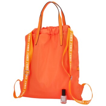 Dámský batoh oranžový - Paolo bags Taigo