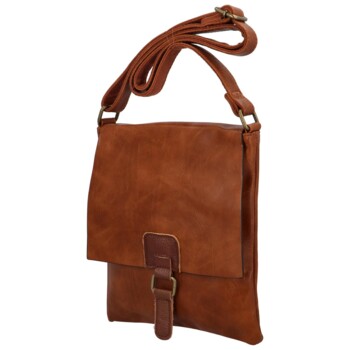 Dámská crossbody kabelka hnědá - Paolo bags Taisi