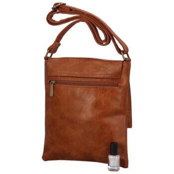Dámská crossbody kabelka hnědá - Paolo bags Taisi
