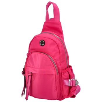 Dámský batoh fuchsiový - Paolo bags Varvaras