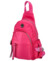 Dámský batoh fuchsiový - Paolo bags Varvaras