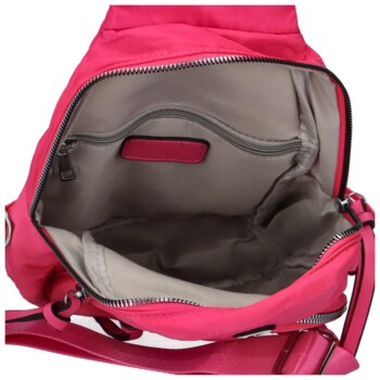 Dámský batoh fuchsiový - Paolo bags Varvaras