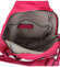 Dámský batoh fuchsiový - Paolo bags Varvaras