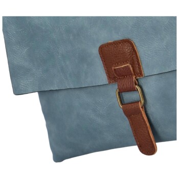 Dámská crossbody kabelka džínově modrá - Paolo bags Axain