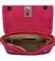 Dámská kožená crossbody kabelka fuchsiová - ItalY Porta