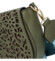 Dámská kožená crossbody kabelka khaki - ItalY Betteryela
