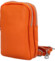 Dámské kožené crossbody pouzdro oranžové - Delami Valli