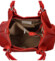 Dámská kožená kabelka červená - Delami Minestra