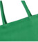 Dámská kožená kabelka přes rameno zelená - ItalY Nooxies