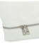 Dámská kožená měkká kabelka přes rameno bílá - ItalY Nellis