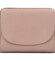 Dámská kožená crossbody kabelka bledě růžová - Delami Juliane