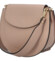Dámská kožená kabelka přes rameno bledě růžová - ItalY Amanda