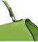 Dámská kožená kabelka do ruky zelená - ItalY Yoselin