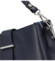 Dámská kožená kabelka do ruky tmavě modrá - ItalY Auren