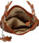 Dámská kožená kabelka přes rameno hnědá - Delami Fineska