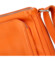 Dámská kožená crossbody kabelka oranžová - ItalY Bandit 2