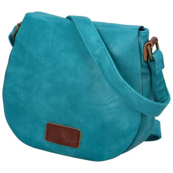 Dámska crossbody kabelka tyrkysově modrá - Paolo Bags Jessica
