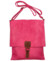 Dámská crossbody kabelka fuchsiová - Paolo Bags Elvíra