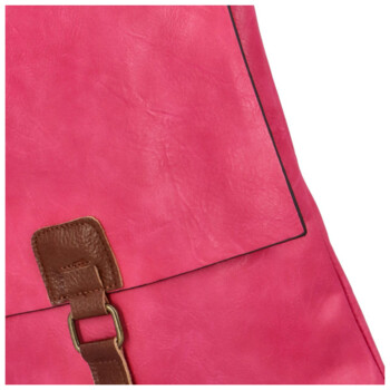 Dámská crossbody kabelka fuchsiová - Paolo Bags Elvíra