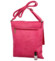 Dámská crossbody kabelka fuchsiová - Paolo Bags Elvíra