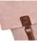 Dámská crossbody kabelka světle růžová - Paolo Bags Elvíra
