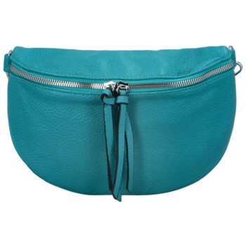 Dámská ledvinka tyrkysová - Paolo Bags Justice