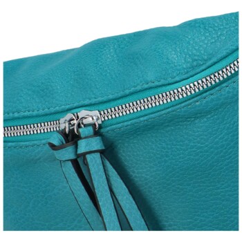 Dámská ledvinka tyrkysová - Paolo Bags Justice