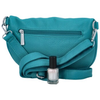 Dámská ledvinka tyrkysová - Paolo Bags Justice