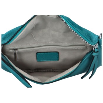 Dámská ledvinka tyrkysová - Paolo Bags Justice