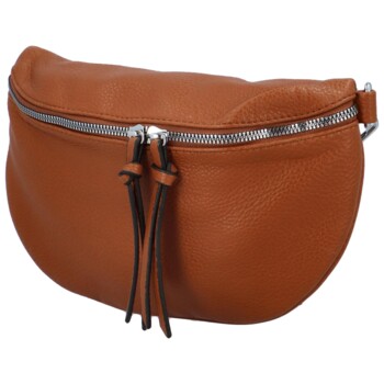 Dámská ledvinka hnědá - Paolo Bags Justice