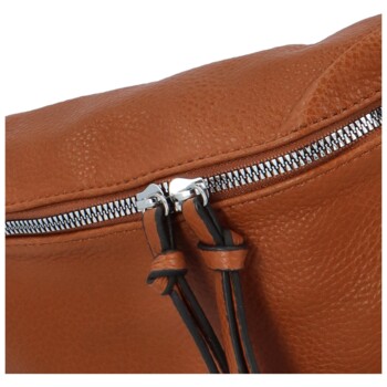 Dámská ledvinka hnědá - Paolo Bags Justice