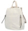 Dámský látkový batoh kabelka světle béžový - Paolo Bags Myrtha