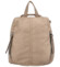 Dámský látkový batoh kabelka khaki - Paolo Bags Myrtha