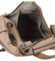 Dámský látkový batoh kabelka khaki - Paolo Bags Myrtha