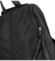 Dámský látkový batoh kabelka černý - Paolo Bags Myrtha