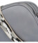 Dámská koženková crossbody šedá - Paolo Bags Millie
