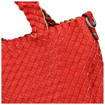 Dámská kabelka přes rameno červená - Paolo bags Ukina