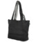 Dámská kabelka přes rameno černo/stříbrná - Paolo bags Ukina