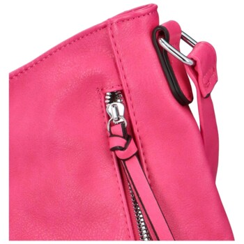 Dámská crossbody kabelka fuchsiová - Paolo Bags Adelaide