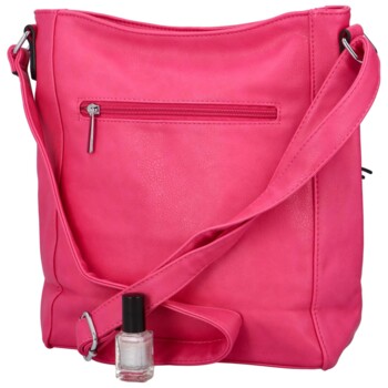 Dámská crossbody kabelka fuchsiová - Paolo Bags Adelaide